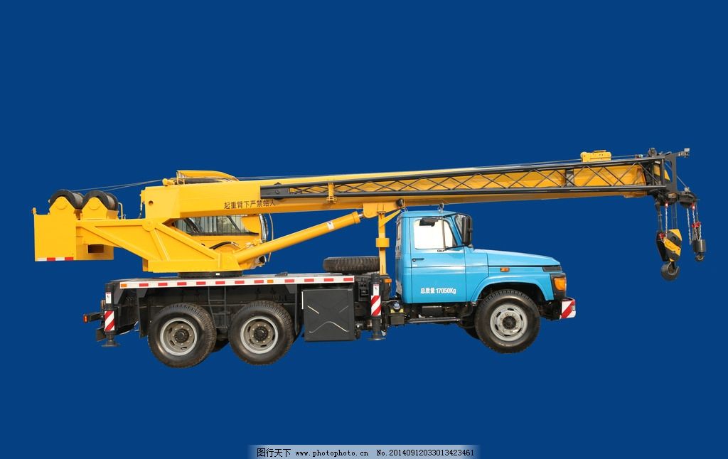 起重机机械吊车抠车扣图片_其他_PSD分层_