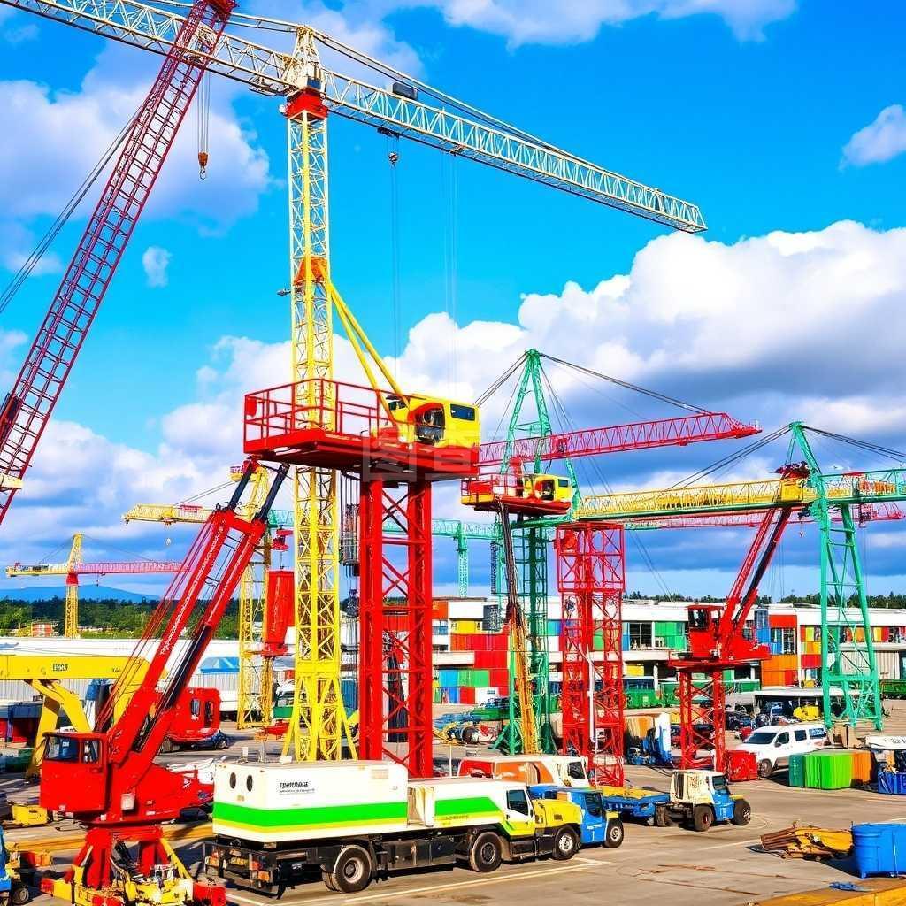 空中平台起重机、工业设备