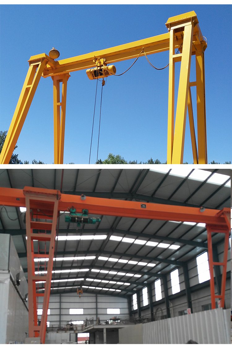 小型龙门架可移动 简易有轨龙门吊 电动起重设备