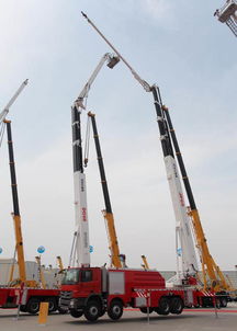 徐工起重机械版块旗下四大明星产品首次集体亮相