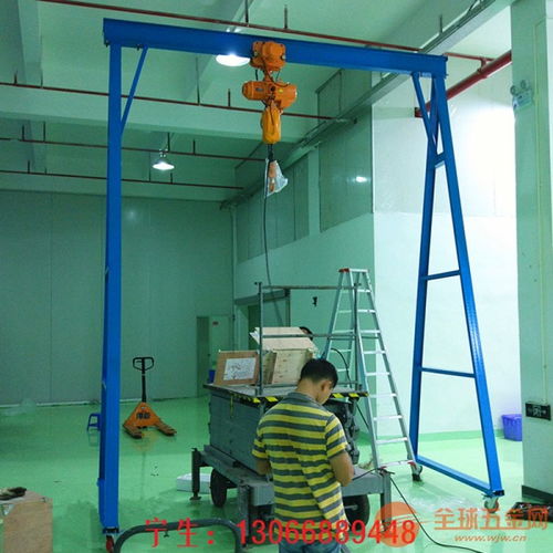 深圳工厂移动起吊3吨电动龙门架定做厂家 专业起重设备解决方案